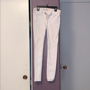White Hollister jeans